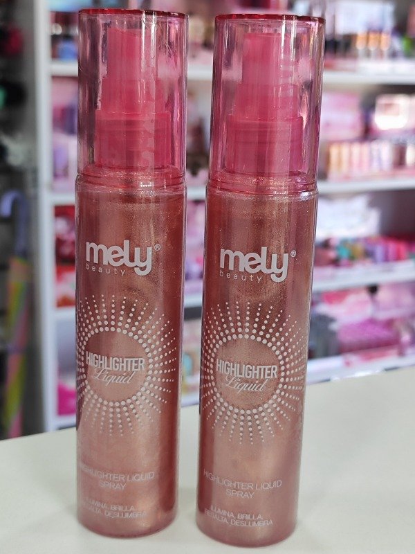 Producto - Shimmer iluminador spray nude mely
