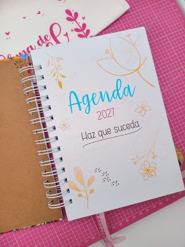 Producto - Agenda semanal 2027 - con y sin horarios