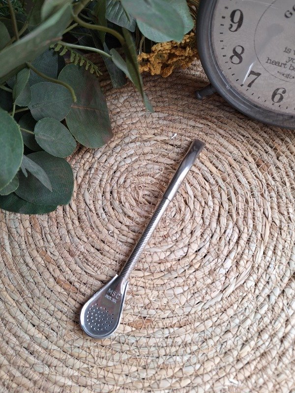 Producto - Bombilla pico de loro lisa de 19 cm