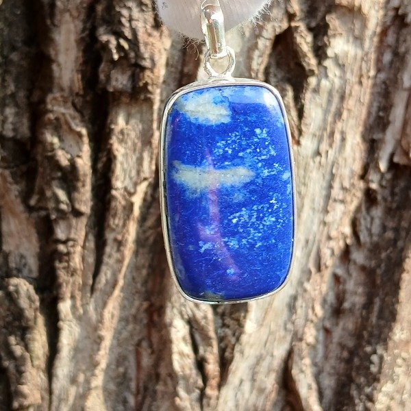 Producto - Dije lapislazuli rectangular
