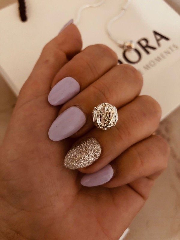 Producto - Dije Bali trenzado Pandora Acero Blanco