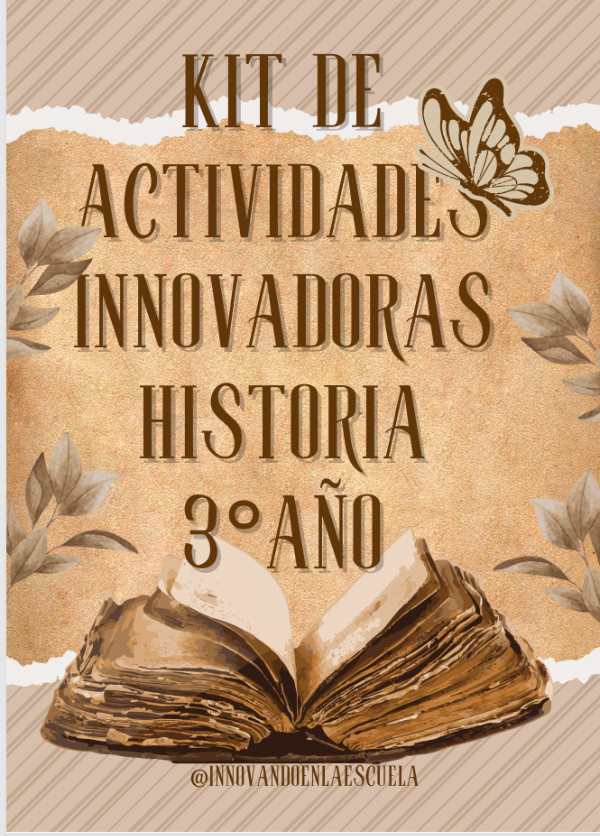 Producto - Kit de actividades Historia de 3er año