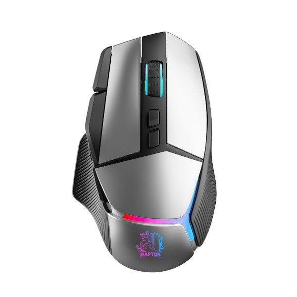 Producto - Mouse Gamer Raptor Storm Grip 9 botones 8000dpi retroiluminado