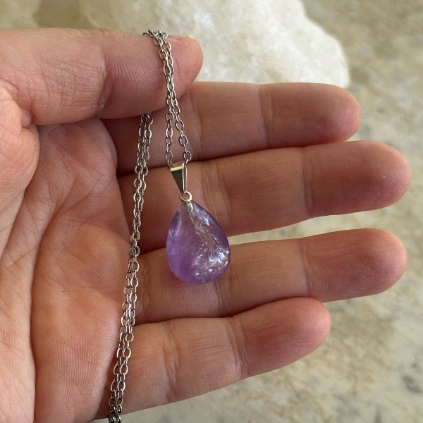 Producto - Dije gota Amatista! - 1