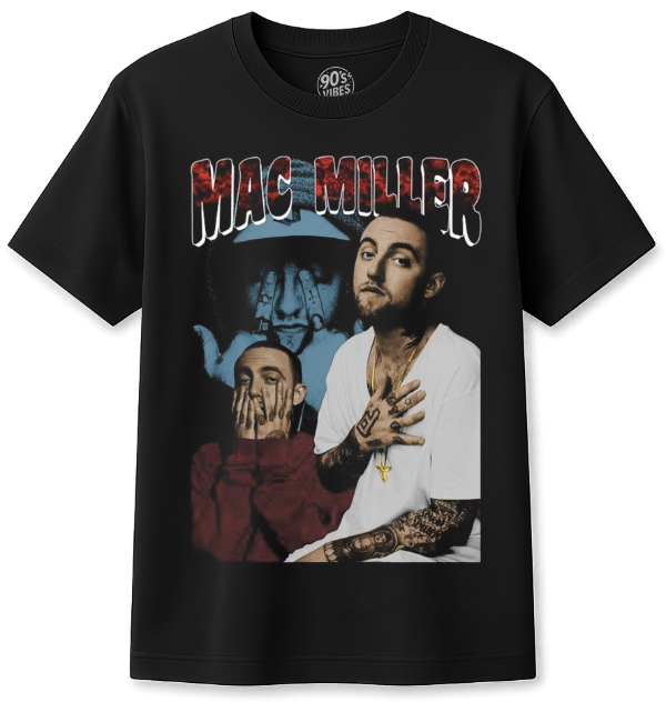Producto - Remera Mac Miller Bootleg 90s