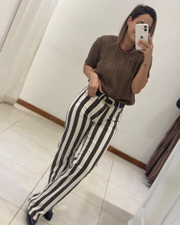 Producto - Jeans rayas cafe - 3