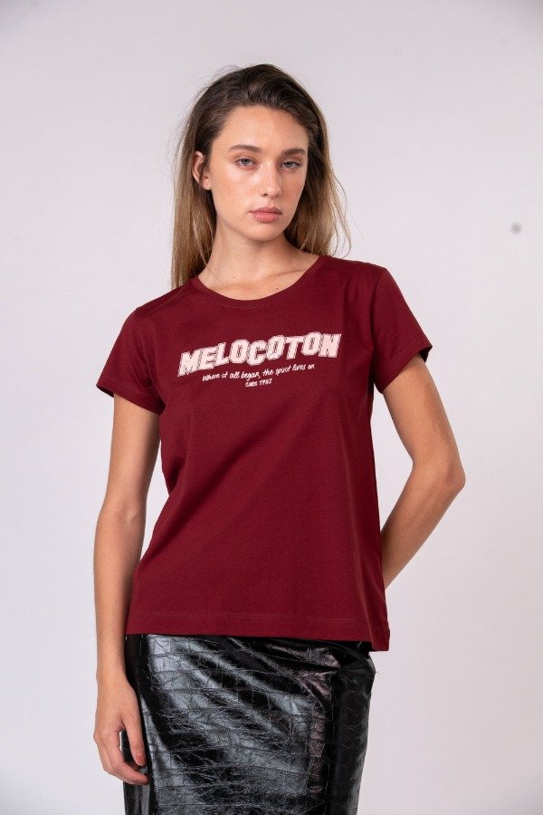 Producto - Remera Spirit Bordeaux (Melocoton)