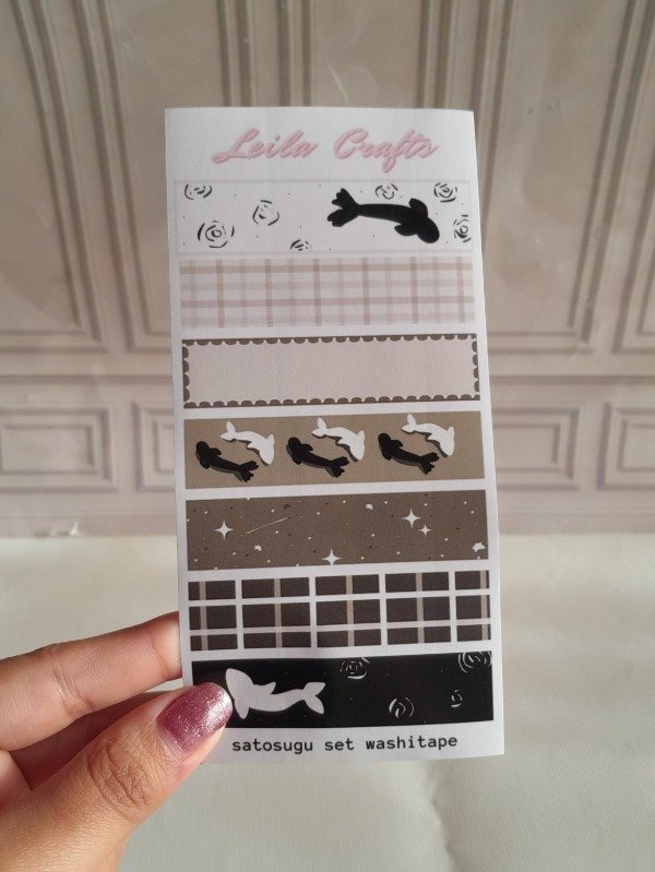 Producto - Satosugu - plancha washi