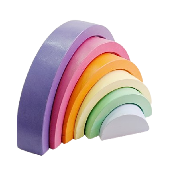 Producto - Arco iris grande de madera
