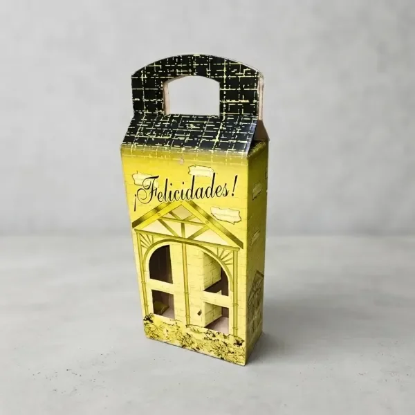 Producto - CAJA - ESTUCHE PARA 2 BOTELLAS PACK X10 - Cartón Reforzado - 0