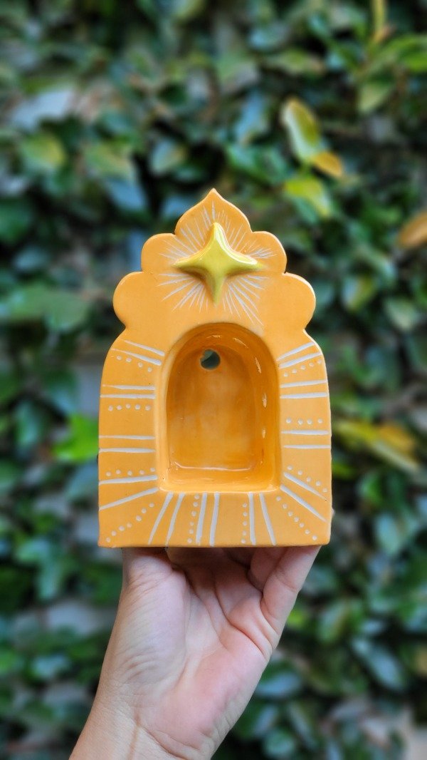 Producto - Luminaria linea Sitara. MARRUECOS naranja