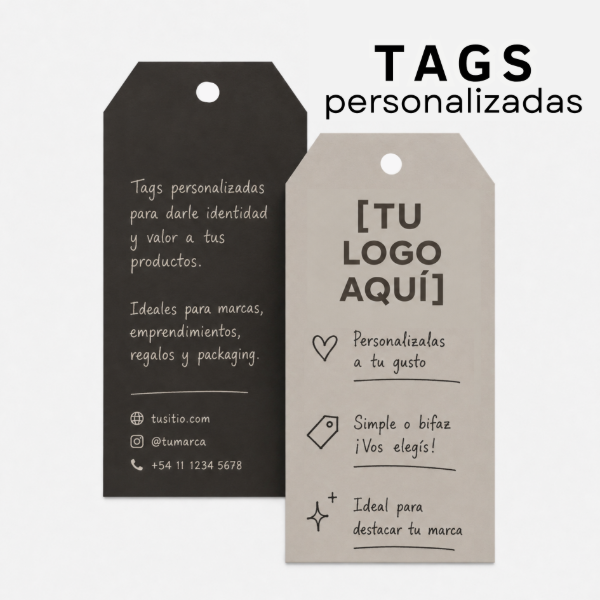 Producto - Tags simple faz 5x7 cm  x 500 unidades