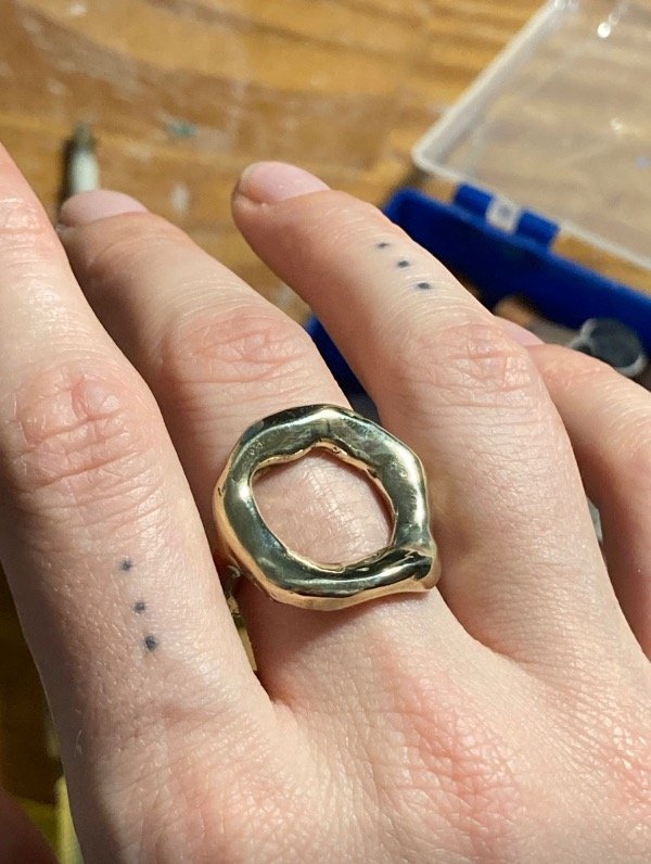 Producto - Anillo SOL bronce