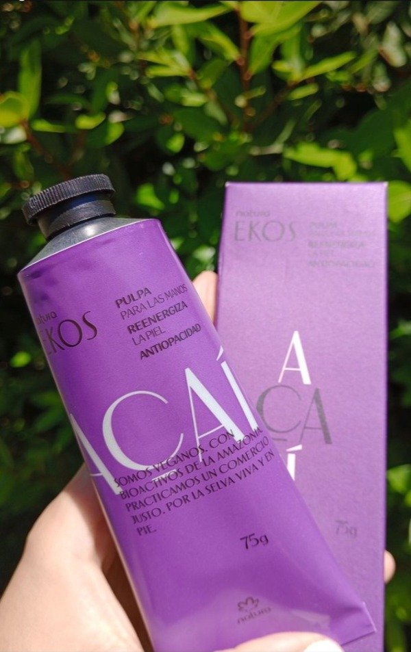 Producto - Pulpa hidratante para manos- Acaí