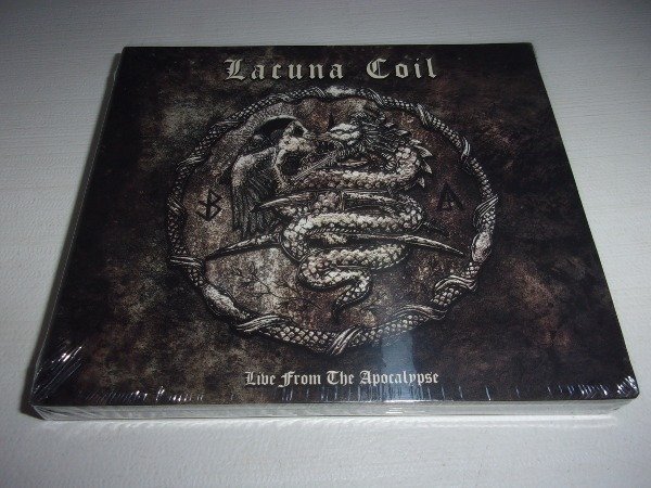 Producto - CD DVD LACUNA COIL LIVE FROM THE APOCALYPSE NUEVO EUROPEO L50