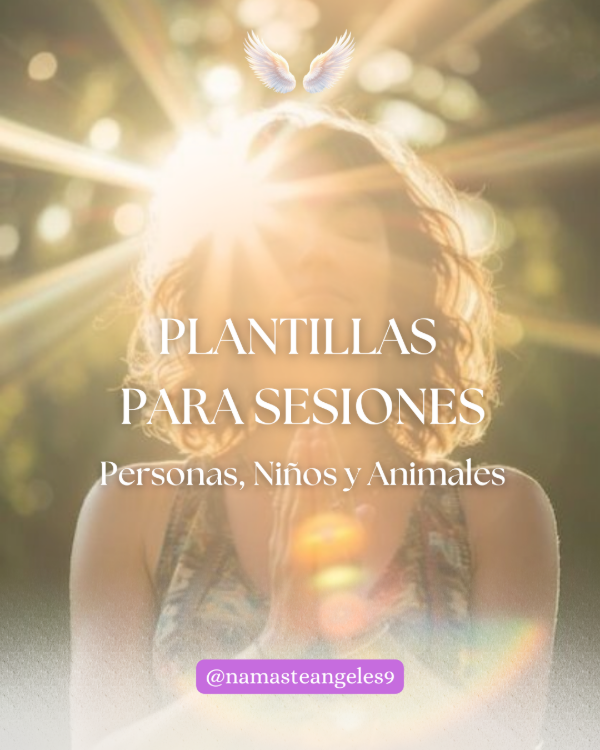 Producto - Plantillas para Sesiones Energeticas