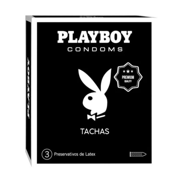 Producto - PRESERVATIVO PLAYBOY CON TACHAS
