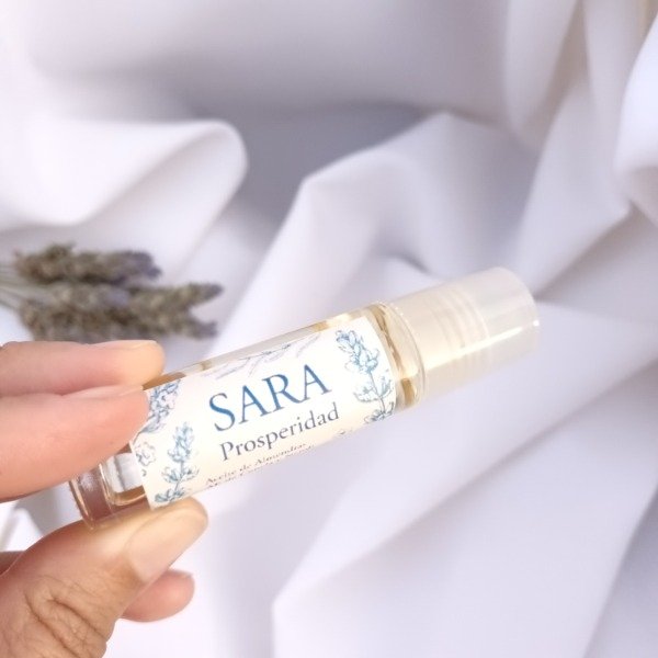 Producto - SARA Perfume Roll on con Aromaterapia y Gemoterapia