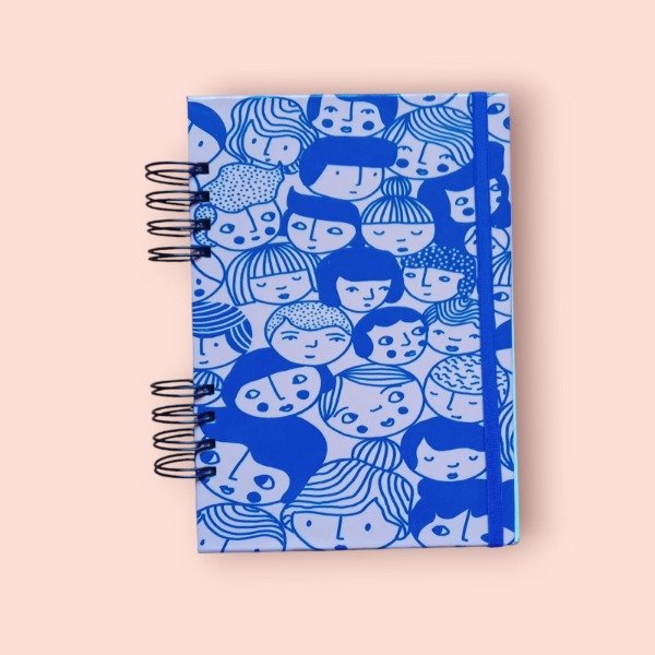 Producto - AGENDA PERPETUA CON ANILLOS CARAS