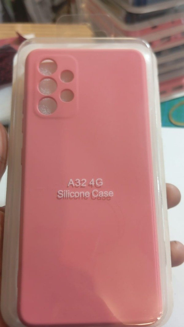 Producto - Funda Silicone Case Rosa para Samsung A32