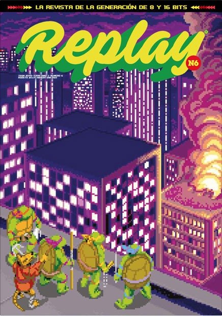 Producto - Replay Número 6 - Tortugas Ninjas