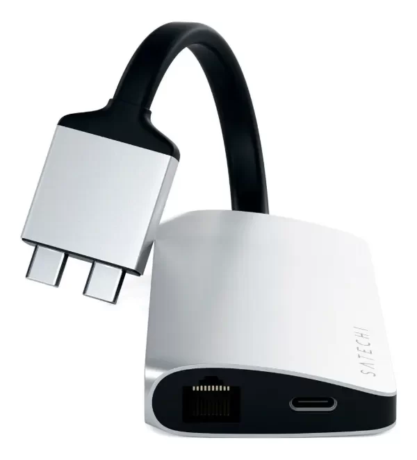 Producto - HUB USB-C / DUAL HDMI 4K / USB 3.0 / RED / SD MSD - SATECHI
