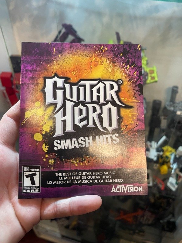Producto - MANUAL PLAYSTATION 3 GUITAR HERO SMASH HITS