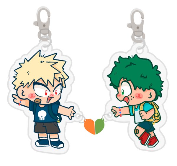Producto - Llavero doble bakudeku