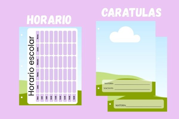 Producto - CARATULAS ESCOLARES