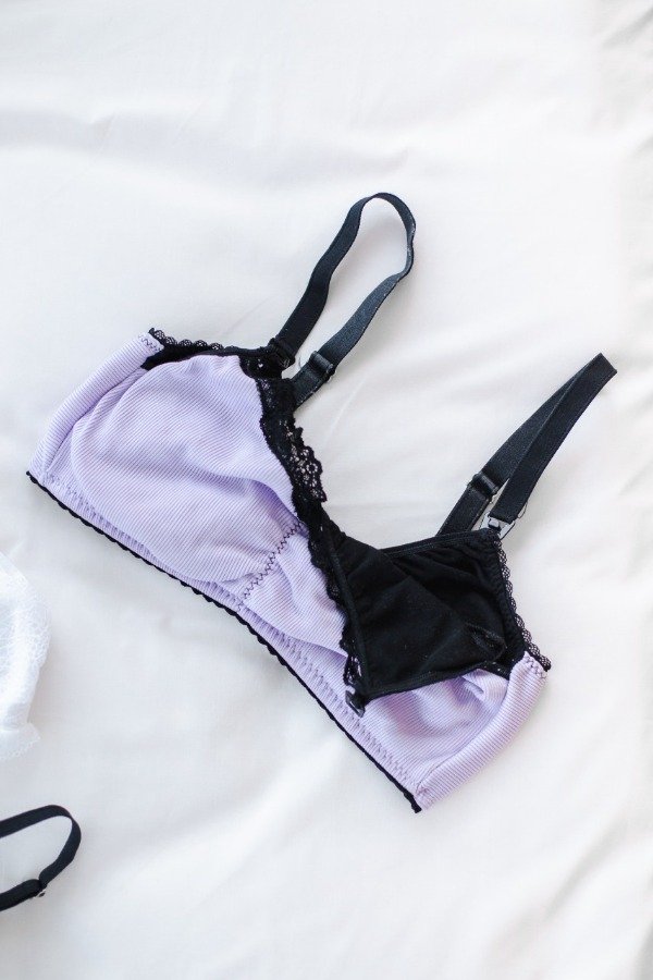 Producto - Top Moka Morley Maternal Lila con Negro - 1