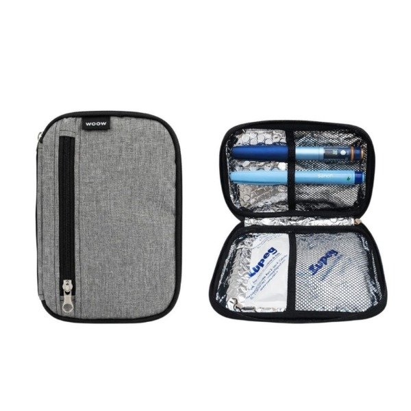 Producto - ESTUCHE CONTENEDOR con gel refrigerante - GRIS - 0