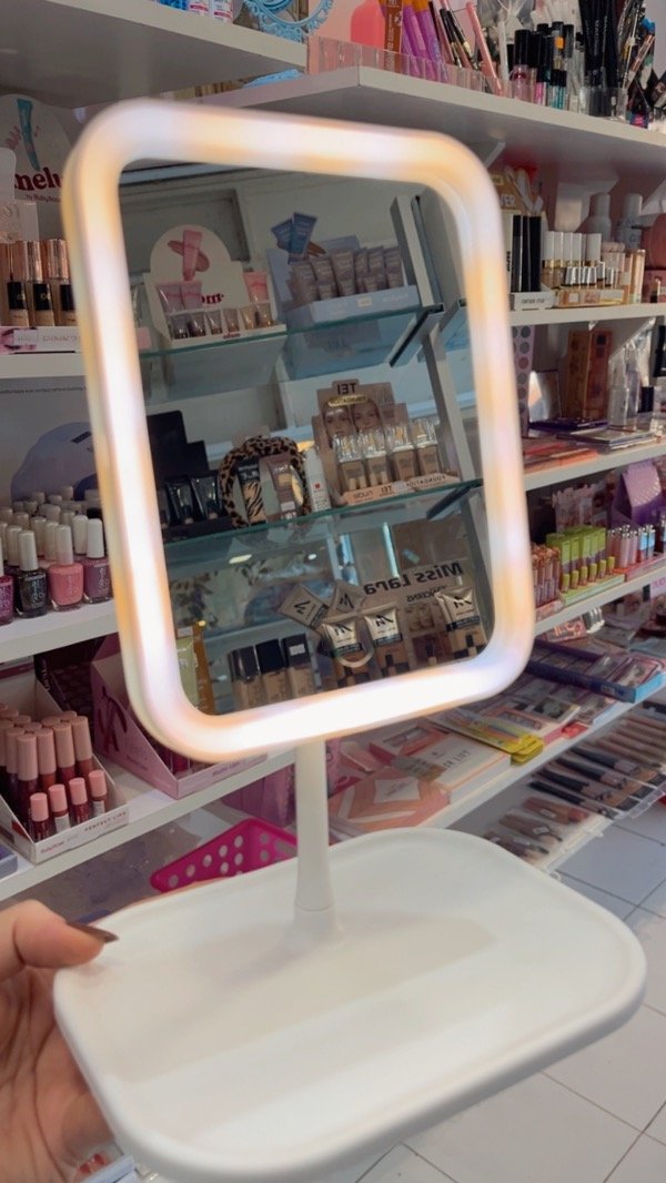 Producto - Espejo con luz rectangular