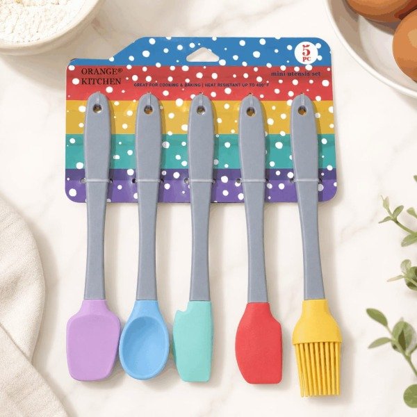Producto - Set x5 Utensillos de Silicona EB