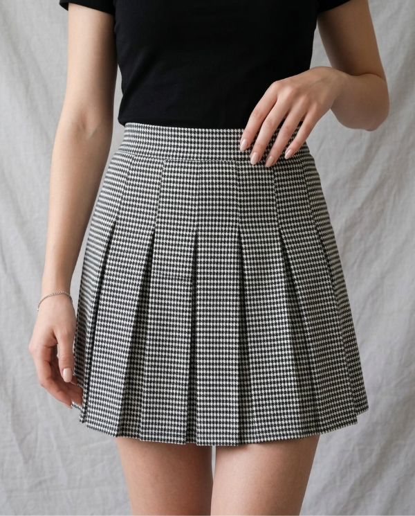 Producto - Pollera tableada gales modelo 2