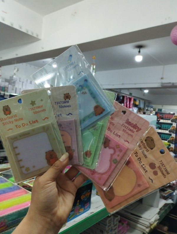 Producto - Stick Note Brillo Capybara x12uni