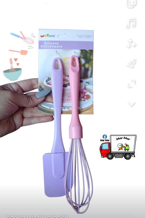 Producto - Pincel y batidor de silicona (menor)