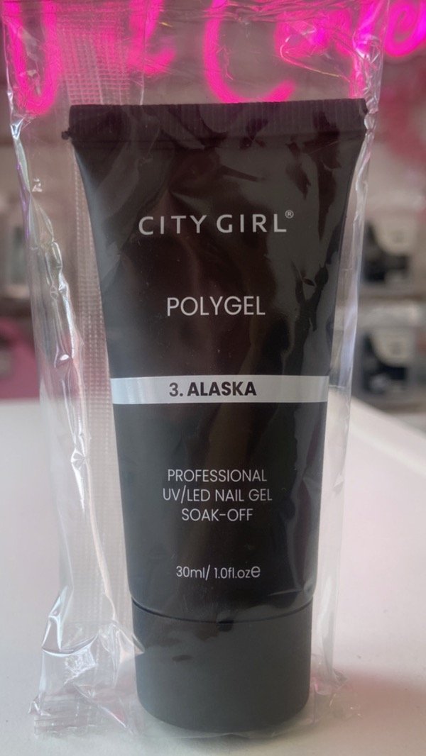 Producto - Polygel City Girl Alaska (blanco) 30ml