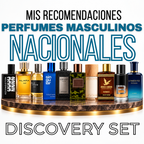Producto - MIS RECOMENDACIONES NACIONALES MASCULINOS