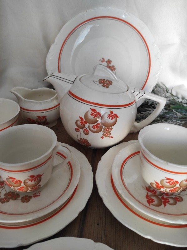 Producto - Juego de té loza inglesa