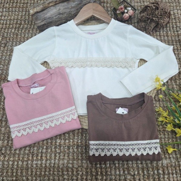 Producto - Remera Oversize Puntilla (RM11)