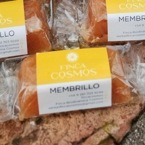Producto - Barritas de Membrillo Biodinámico de Mendoza 30 gr - Finca Cosmos