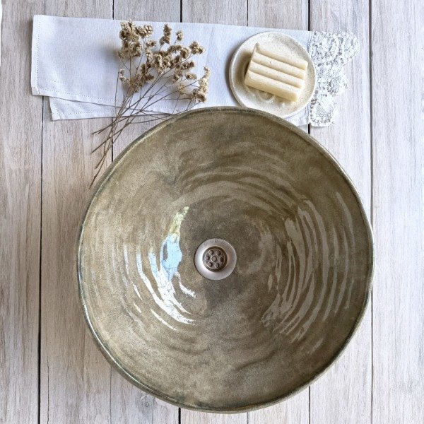 Producto - Bacha de gres Visón 33cm