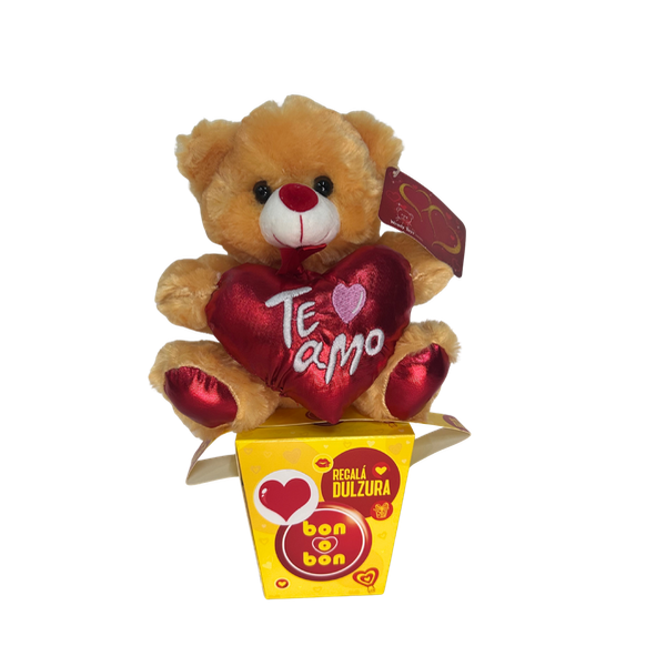 Producto - Oso de peluche varios modelos incluye caja de Bon o bon