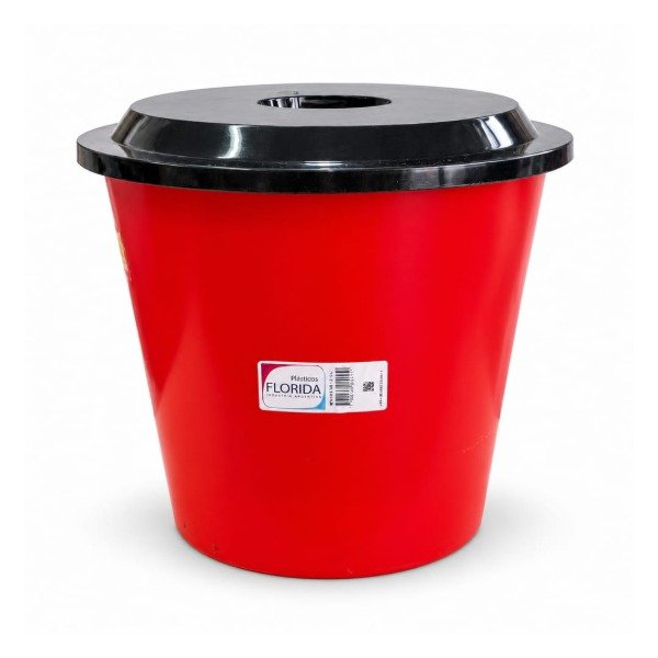 Producto - CESTO C/ TAPA 12L - FLORIDA