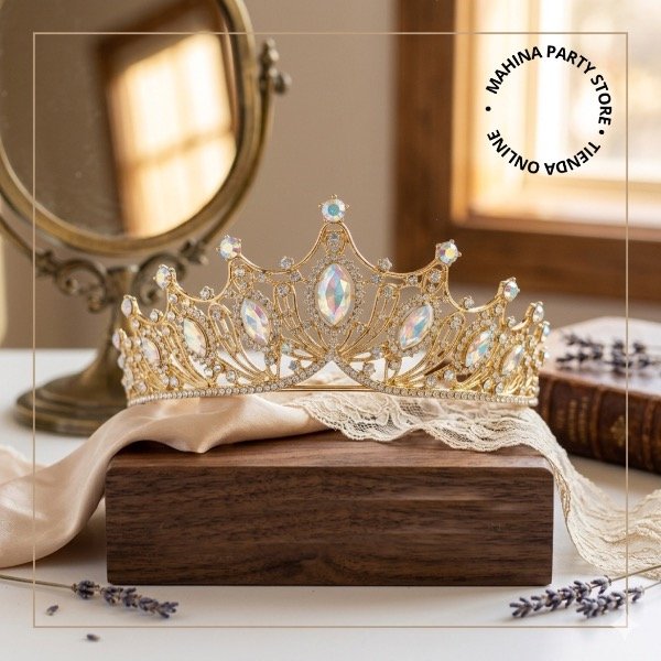 Producto - Corona queen iridiscente