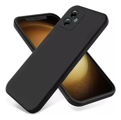Producto - Funda Silicone Case Negro para Moto G54