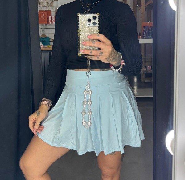 Producto - Pollera Tableada con short