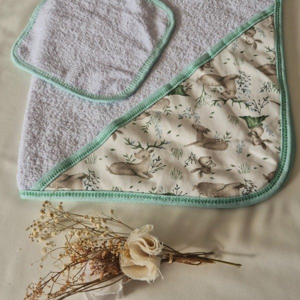Producto - Toalla con babita bosquecito