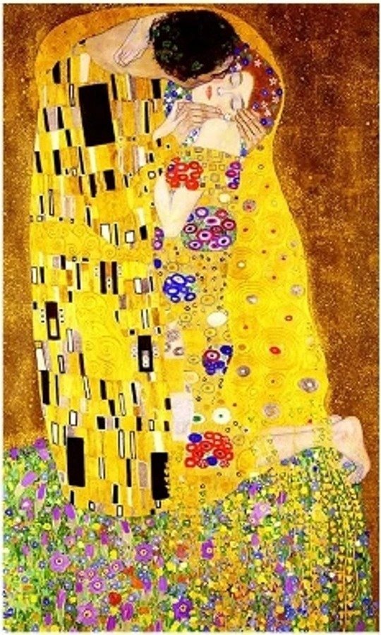 Producto - Kit De Pintura Con Diamantes Diamond Painting 50x65cm- El Beso Klimt