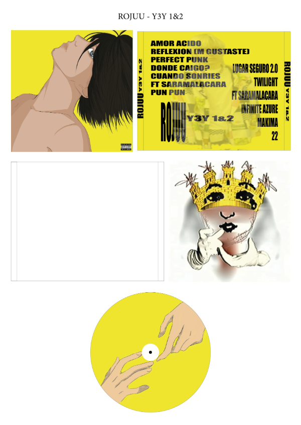 Producto - Rojuu "Y3Y" (1 y 2) CD Custom